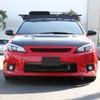 2011-2013 Scion tC LED Bar Projector Headlights w/ LED Turn Signal Lights (Matte Black Housing/Clear Lens)