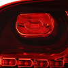 2010-2014 Volkswagen Golf/GTI LED Tail Lights w/ Sequential Turn Signal Lights (Chrome Housing/Smoke Lens)