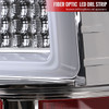 2009-2018 Dodge RAM 1500 / 2019-2021 RAM Classic / 2010-2018 RAM 2500 3500 White Bar LED Tail Lights (Chrome Housing/Clear Lens)