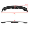 2015-2022 Ford Mustang Glossy Black ABS GT500 Style Rear Spoiler