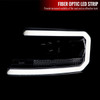 2004-2008 Ford F-150/ 2006-2008 Lincoln Mark LT LED C-Bar Projector Headlights (Jet Black Housing/Clear Lens)