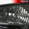 2005-2009 Chevrolet Equinox Factory Style Headlights w/ Amber Reflector (Chrome Housing/Smoke Lens)