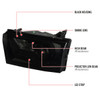 1999-2004 Ford F-250/F-350/F-450/F-550/Excursion Projector Headlights w/ SMD LED Light Strip (Black Housing/Smoked Lens)