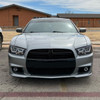 2011-2014 Dodge Charger Dual Halo Projector Headlights (Matte Black Housing/Clear Lens)