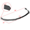 2014-2016 Toyota Corolla LE/L Glossy Black 3PC Front Bumper Lip Splitter Kit