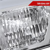 2009-2014 Ford F-150 LED Tube Factory Style Headlights (Chrome Housing/Clear Lens)