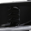 2015-2017 Subaru Impreza WRX STI LED Sequential Switchback Signal Fog Light Bezels (Glossy Black Housing/Clear Lens)