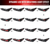 2018-2022 Toyota Camry LED Tail Lights w/ Sequential Signal Lamps (Matte Black Housing/Clear Lens)