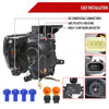 2009-2014 Ford F-150 LED Strip Projector Headlights (Matte Black Housing/Clear Lens)