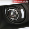 2006-2008 Dodge RAM 1500/ 2006-2009 Dodge RAM 2500/3500 LED Tube Projector Headlights (Matte Black Housing/Clear Lens)