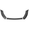 2014-2019 Ford Fiesta Matte Black 3PC Front Bumper Lip Splitter Kit