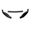 2013-2015 Lexus GS350/GS450h F-Sport Glossy Black 3PC Front Bumper Lip Splitter Kit