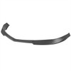 2010-2013 Chevrolet Camaro V6 Matte Black 3PC Front Bumper Lip Splitter Kit