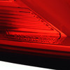 2019-2023 Toyota RAV4 Red LED Bar Sequential Signal Tail Lights (Chrome Housing/Red Lens)