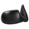 1999-2002 Chevrolet Silverado/Tahoe/Suburban GMC Sierra/Yukon Manually Adjustable Matte Black Right/Passenger Side Mirror