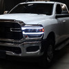 2019-2022 Dodge RAM 2500/3500/4500/5500 Switchback Sequential LED Turn Signal Projector Headlights (Matte Black Housing/Clear Lens)