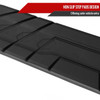 2020-2022 Jeep Gladiator JT Black 4" Oval Side Step Nerf Bars Running Boards