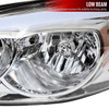 2006-2013 Chevrolet Impala/2006-2007 Monte Carlo/2014-2016 Impala Limited Factory Style Headlights w/ LED Strip (Chrome Housing/Clear Lens)