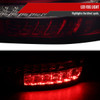 2001-2004 Mercedes Benz W203 C-Class Sequential Turn Signal LED Tail Lights (Chrome Housing/Red Smoke Lens)