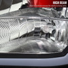 2007-2013 GMC Sierra 1500/2500/3500 LED Bar Factory Style Headlights (Matte Black Housing/Clear Lens)