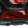 2019-2022 Ford Ranger XL XLT Factory Style Headlights (Matte Black Housing/Clear Lens)