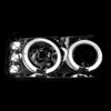 1999-2006 GMC Sierra/Yukon XL/SLT Dual Halo Projector Headlights & Bumper Lights (Chrome Housing/Clear Lens)