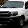 2005-2011 Toyota Tacoma LED Bar Projector Headlights w/ Sequential Turn Signal Lights (Matte Black Housing/Clear Lens)