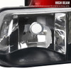 1999-2002 Chevrolet Silverado/ 2000-2006 Suburban/Tahoe Factory Style Headlights with LED Bumper Corner Signal Lights (Matte Black Housing/Clear Lens)