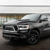 2019-2022 Dodge RAM 1500 Glossy Black Mesh Grille with Chrome Trim