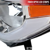 2014-2021 Toyota Tundra LED Bar Factory Style Headlights (Chrome Housing/Clear Lens)