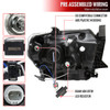 2014-2021 Toyota Tundra LED Projector Headlights (Matte Black Housing/Clear Lens)