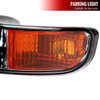 1999-2006 GMC Sierra/2007 Sierra Classic/2000-2006 Yukon/XL Factory Style Headlights and Bumper Lights with Amber Reflector (Chrome Housing/Clear Lens)