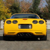 1997-2004 Chevrolet Corvette C5 4PC LED Tail Lights (Chrome Housing/Smoked Lens)