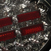 1997-2004 Chevrolet Corvette C5 4PC LED Tail Lights (Chrome Housing/Smoked Lens)