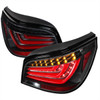 2008-2010 BMW E60 5 Series Sedan LED Tail Lights (Black Housing/Clear Lens)