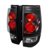 2007-2014 Chevrolet Tahoe/Suburban Tail Lights (Matte Black Housing/Clear Lens)