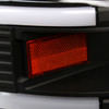 1994-2001 Dodge RAM 1500/ 1994-2002 RAM 2500/3500 Dual LED Bar Factory Style Headlights (Matte Black Housing/Clear Lens)