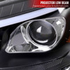 2009-2011 Mercedes Benz W164 ML-Class LED Sequetial Turn Signal Projector Headlights (Matte Black Housing/Clear Lens)