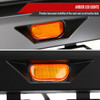 2009-2012 Dodge RAM 1500 Rebel Style Front hood Grille w/ Amber LED Lights