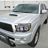 2005-2011 Toyota Tacoma Dual Halo Projector Headlights (Matte Black Housing/Clear Lens)