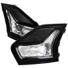2019-2020 Ford Fusion LED Fog Lights Kit (Chrome Housing/Clear Lens)