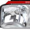 1999-2006 GMC Sierra 1500/2500/3500 Denali/2000-2006 Yukon/Yukon XL Denali Factory Style Headlights and Bumper Lights (Chrome Housing/Clear Lens)