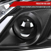 2008-2013 Infiniti G37/2014-2015 Q60 Coupe/Convertible Sequential Switchback LED Turn Signal Projector Headlights (Matte Black Housing/Clear Lens)