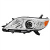 2011-2020 Toyota Sienna Driver/Left Side Projector Headlights (Chrome Housing/Clear Lens)