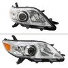 2011-2020 Toyota Sienna Passenger/Right Side Projector Headlights (Chrome Housing/Clear Lens)