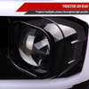 2016-2023 Toyota Tacoma Switchback LED C-Bar Projector Headlights (Glossy Black Housing/Clear Lens)