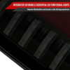 2018-2020 Ford F-150 Sequential Turn Signal Animated Red LED Bar Tail Lights (Black Housing/Smoked Lens)