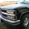 1994-1999 Chevrolet C/K Silverado/Tahoe/Suburban Corner Lights (Matte Black Housing/Clear Lens)