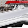 2005-2011 Toyota Tacoma LED Bar Factory Style Headlights (Chrome Housing/Clear Lens)