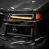 2004-2012 Chevrolet Colorado/GMC Canyon Full LED Bumper Corner Signal Lights (Matte Black Housing/Clear Lens)